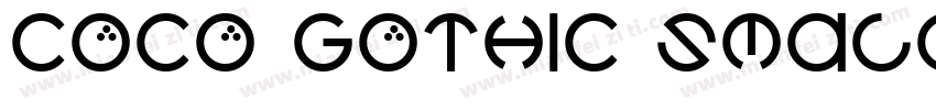 CoCo gothic small字体转换